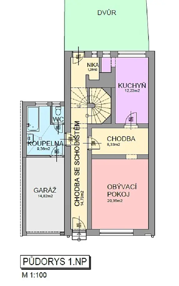 Prodej  rodinného domu 196 m², pozemek 149 m², Mezibranská, Kutná Hora - Kutná Hora-Vnitřní Město