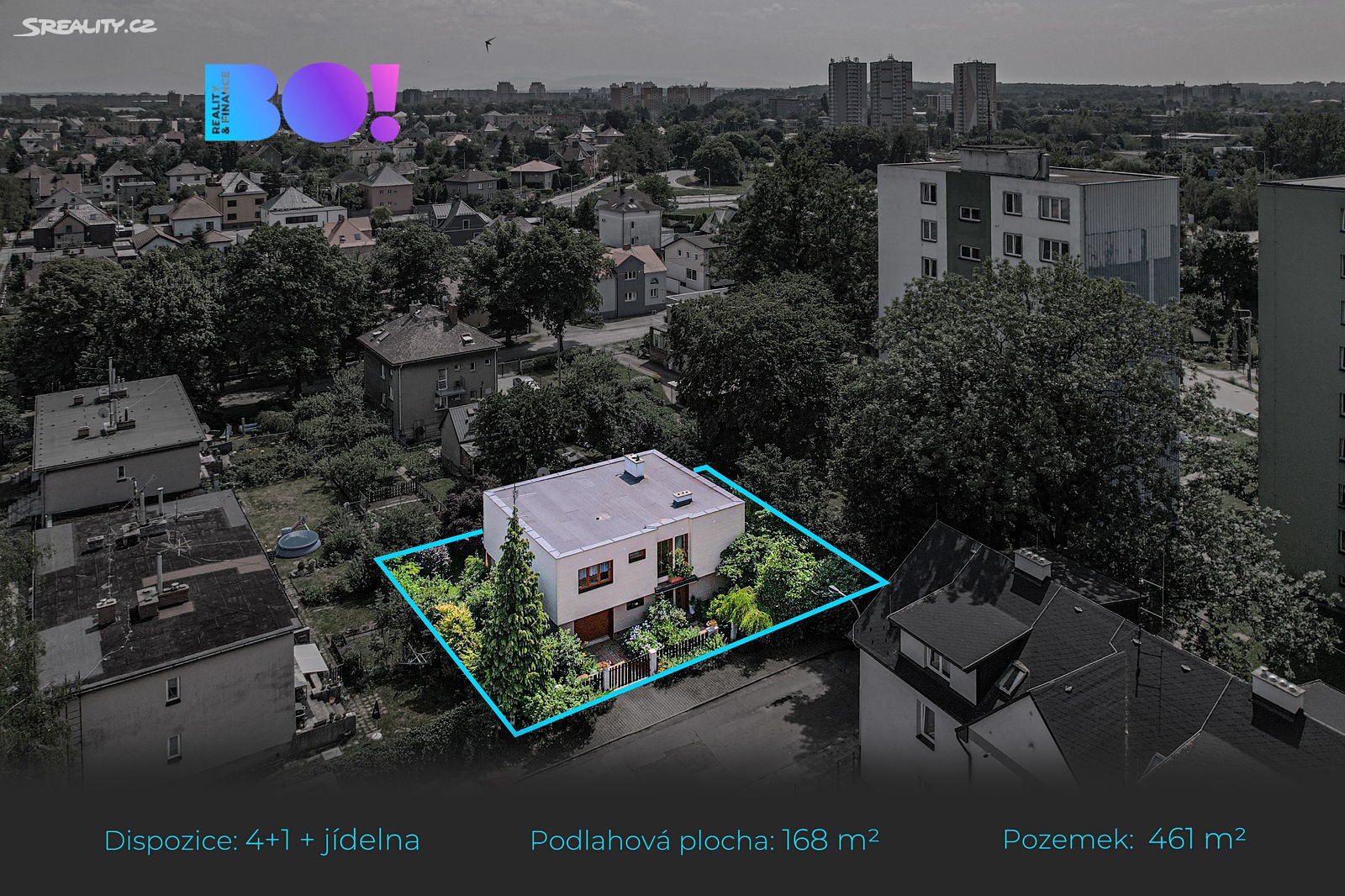 Prodej  rodinného domu 168 m², pozemek 461 m², Věšínova, Ostrava - Zábřeh