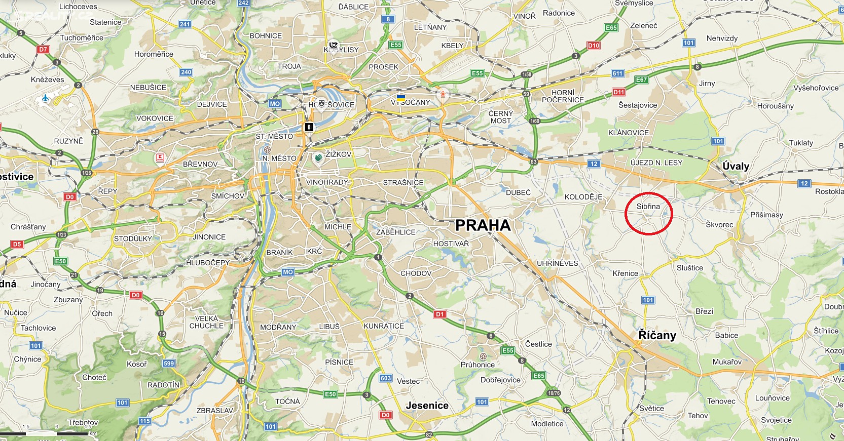 Prodej  rodinného domu 113 m², pozemek 554 m², Sibřina, okres Praha-východ