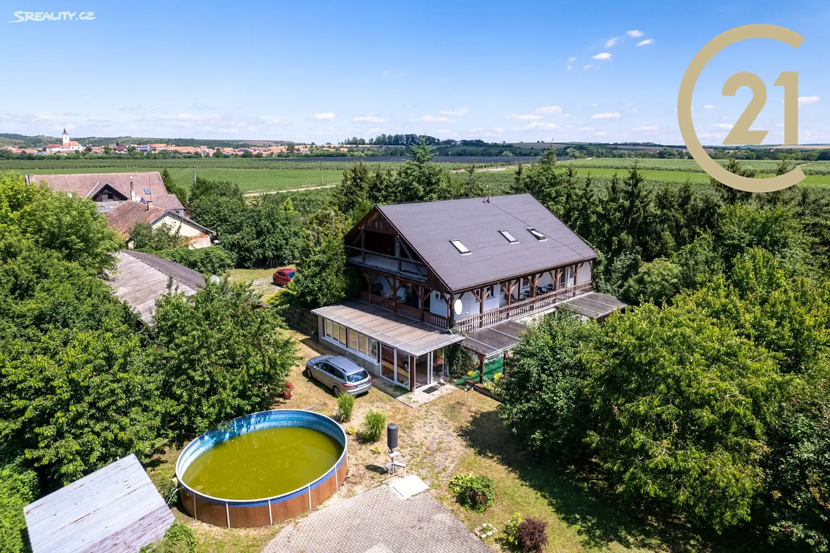 Prodej  rodinného domu 600 m², pozemek 3 455 m², Velké Němčice, okres Břeclav