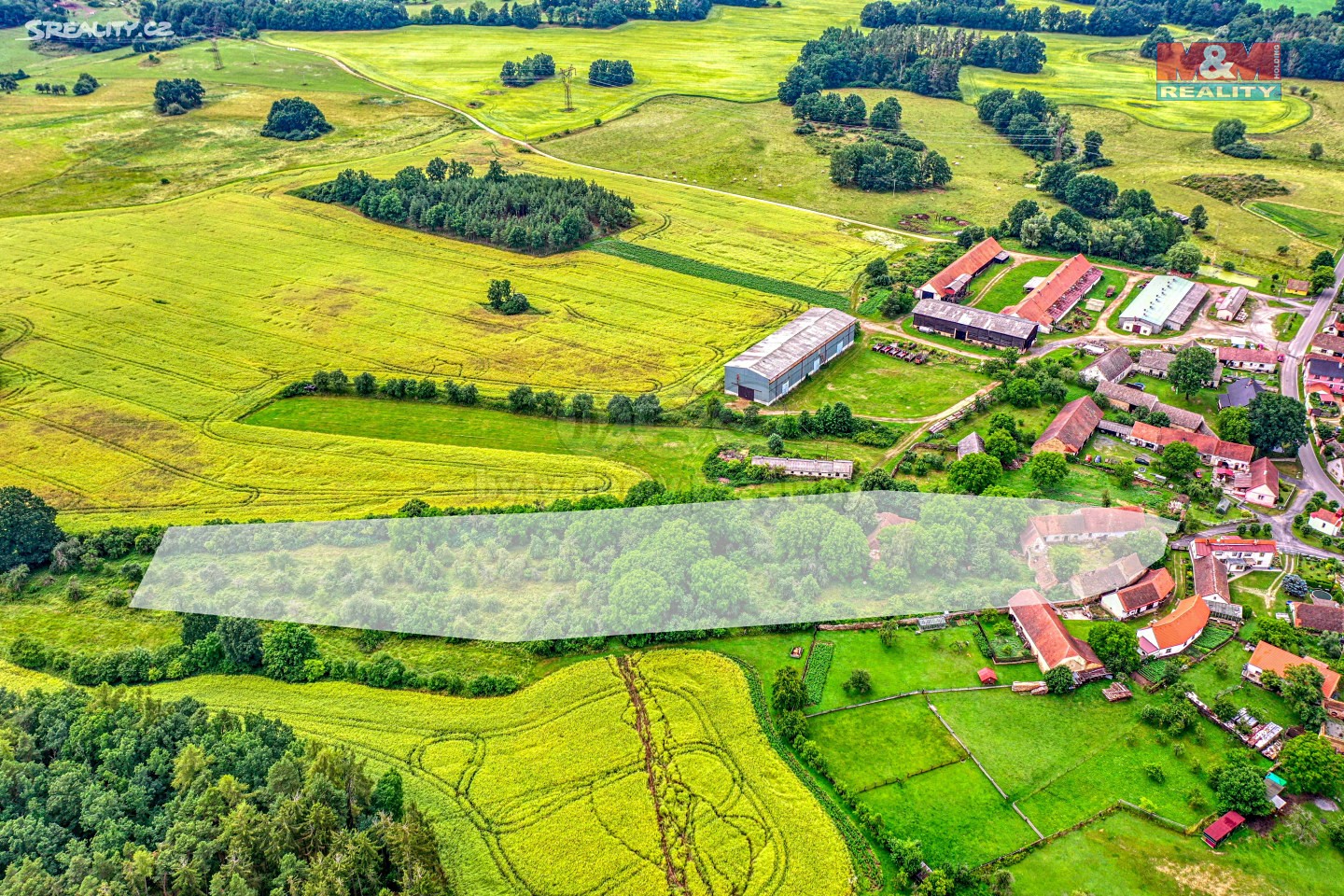 Prodej  zemědělské usedlosti 121 m², pozemek 9 874 m², Chanovice - Dobrotice, okres Klatovy
