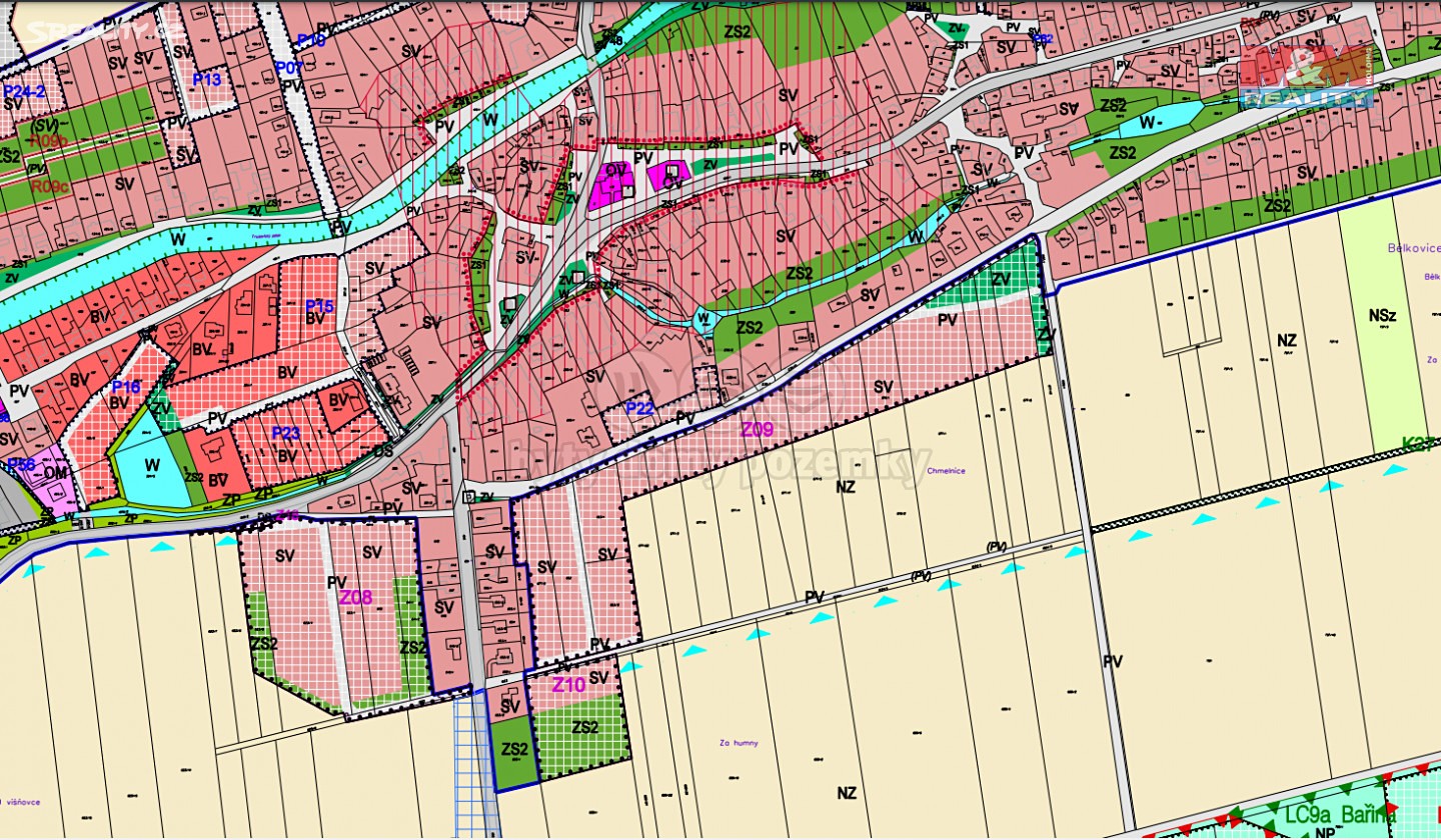 Prodej  stavebního pozemku 1 098 m², Bělkovice-Lašťany, okres Olomouc
