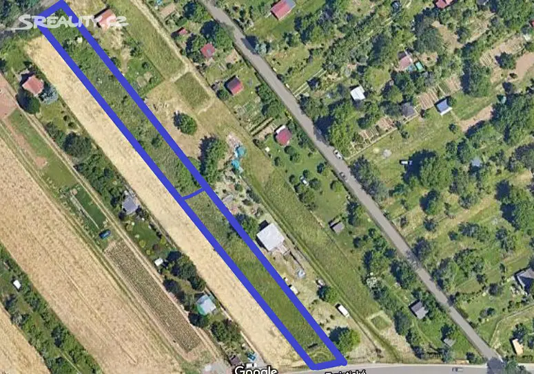 Prodej  stavebního pozemku 1 121 m², Turistická, Brno - Medlánky