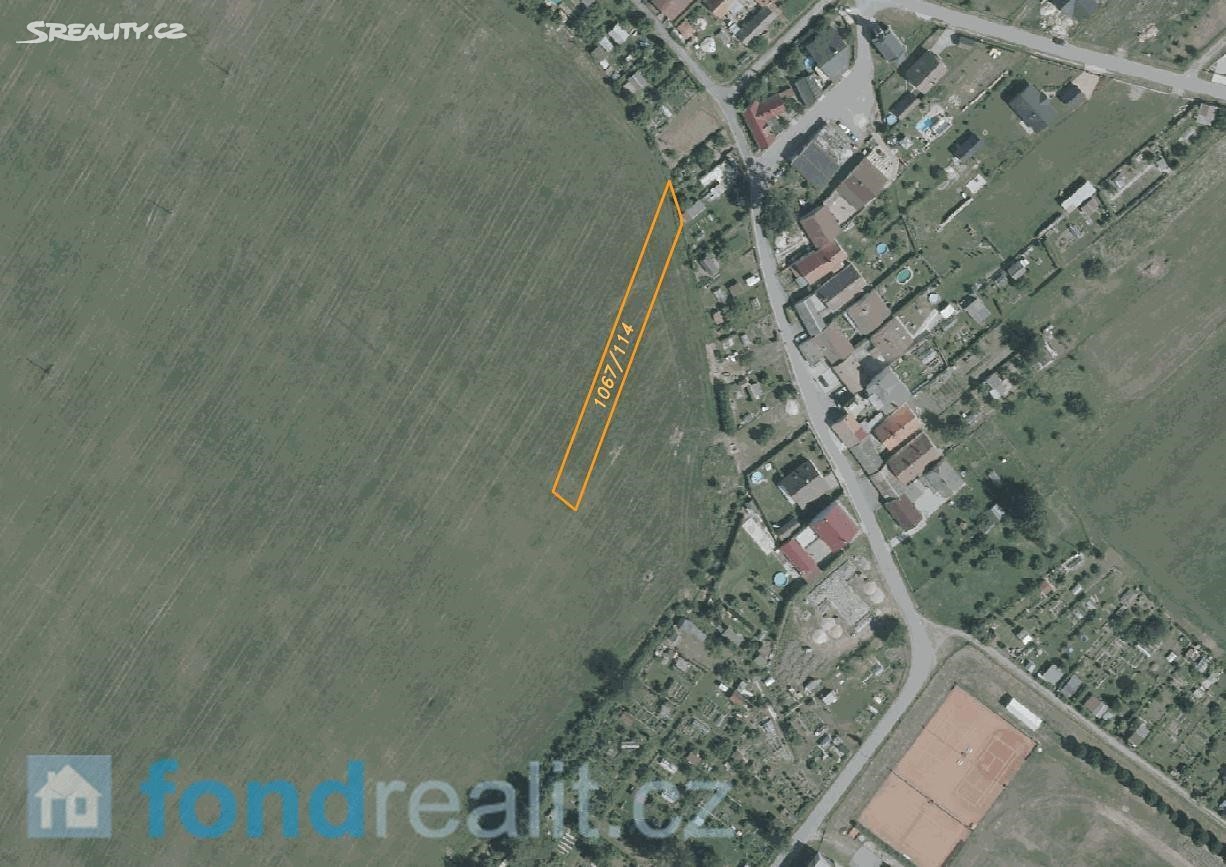 Prodej  stavebního pozemku 1 036 m², České Velenice, okres Jindřichův Hradec