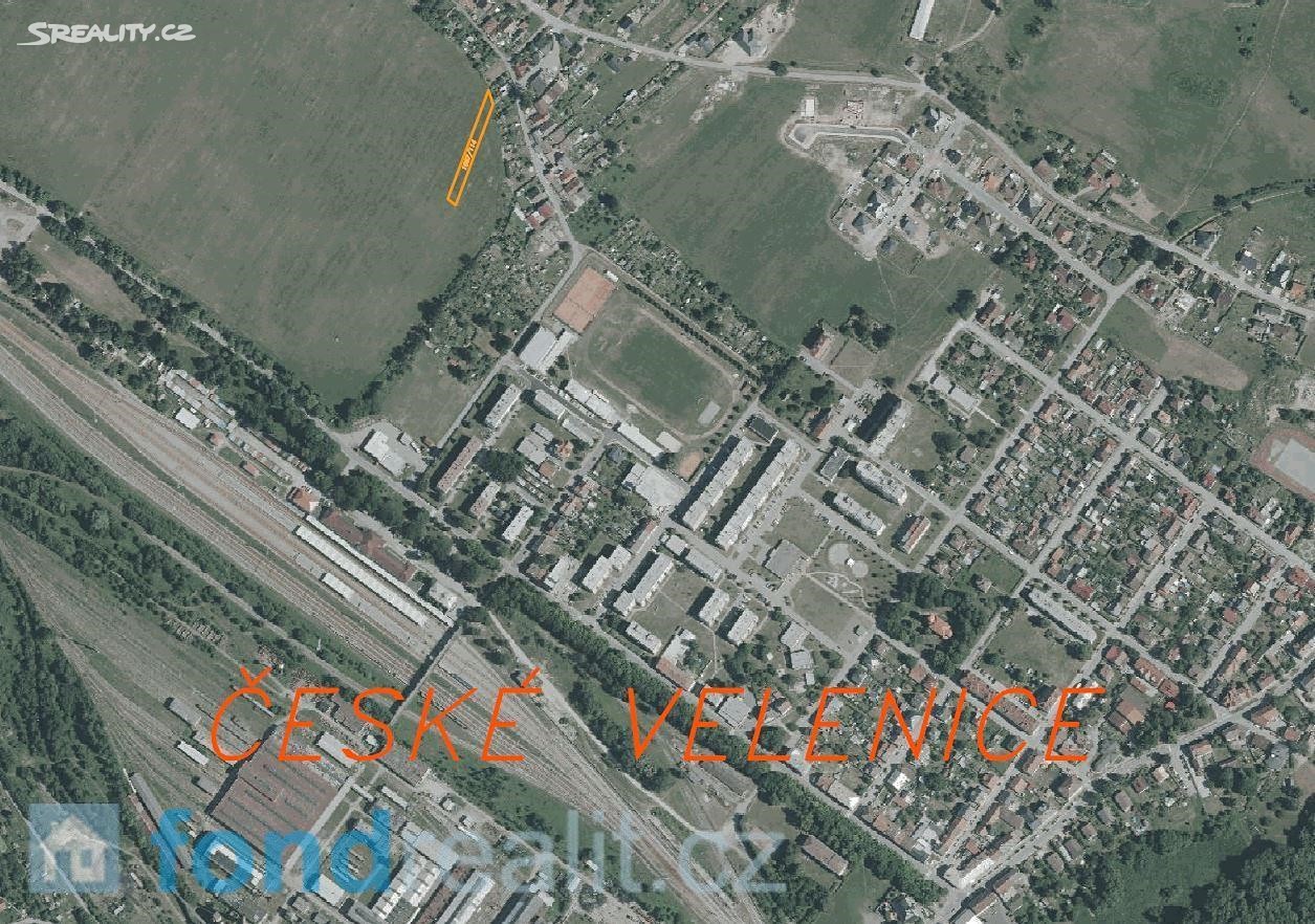 Prodej  stavebního pozemku 1 036 m², České Velenice, okres Jindřichův Hradec