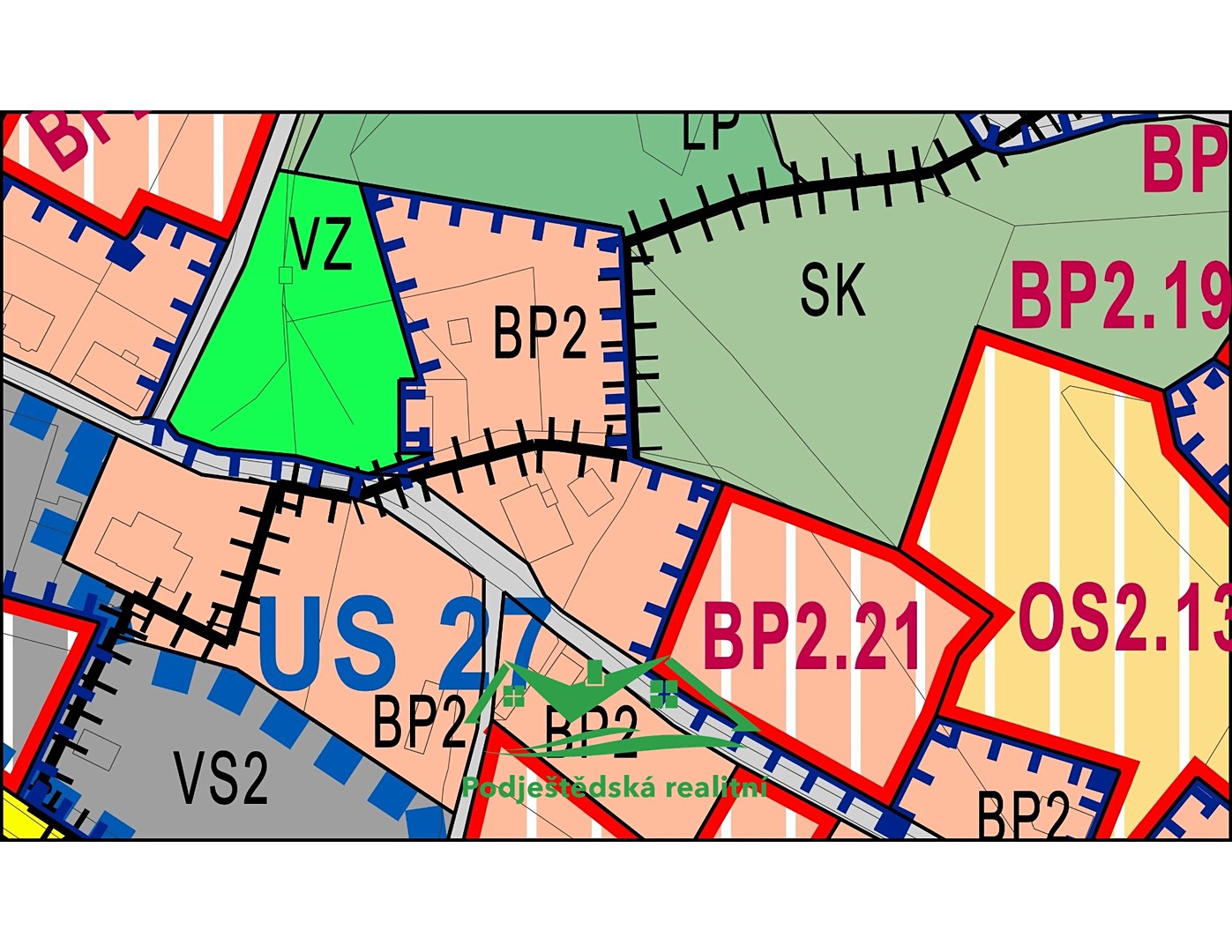 Prodej  stavebního pozemku 2 249 m², Jablonec nad Nisou - Rýnovice, okres Jablonec nad Nisou