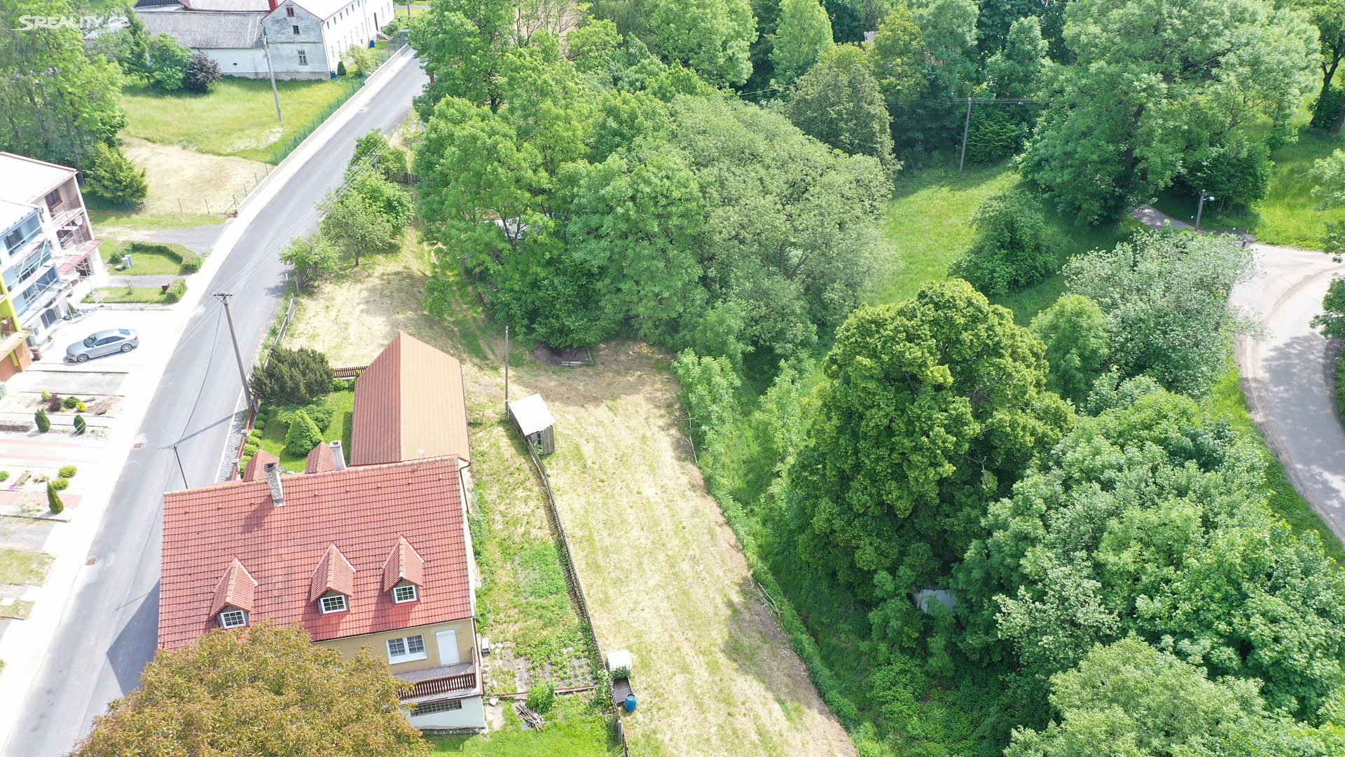 Prodej  stavebního pozemku 857 m², Karle, okres Svitavy