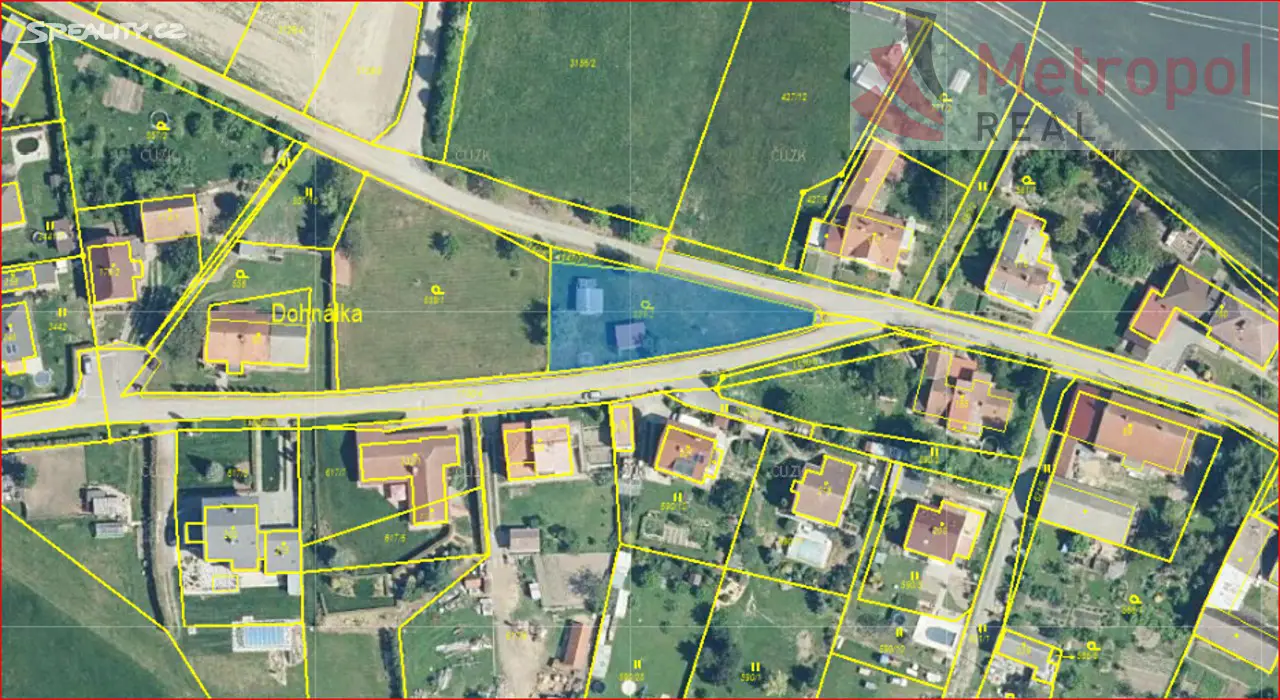 Prodej  stavebního pozemku 961 m², Koldín - Hradiště, okres Ústí nad Orlicí