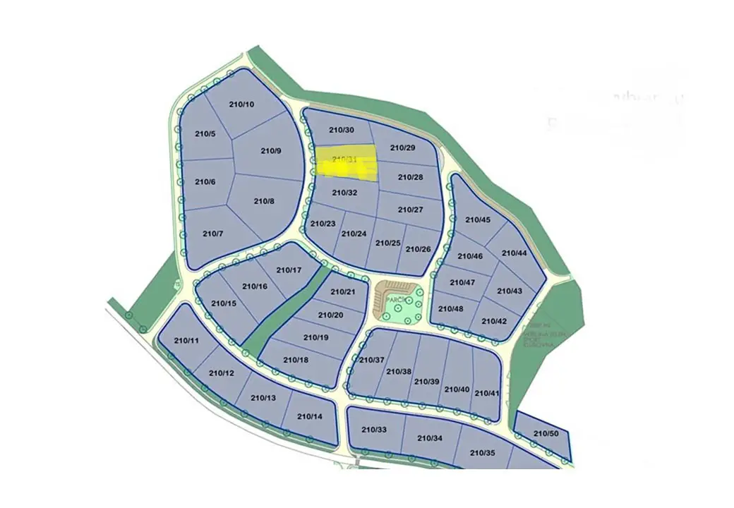 Prodej  stavebního pozemku 1 497 m², Kunice - Dolní Lomnice, okres Praha-východ