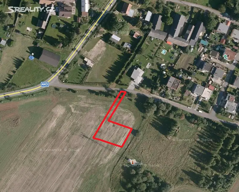 Prodej  stavebního pozemku 1 683 m², Melč, okres Opava