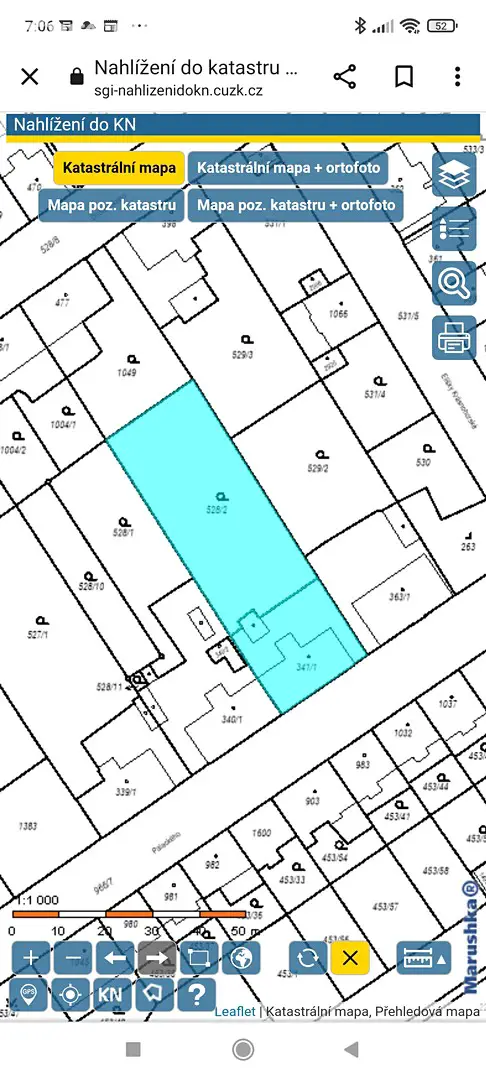 Prodej  stavebního pozemku 1 762 m², Palackého, Ostrava - Přívoz