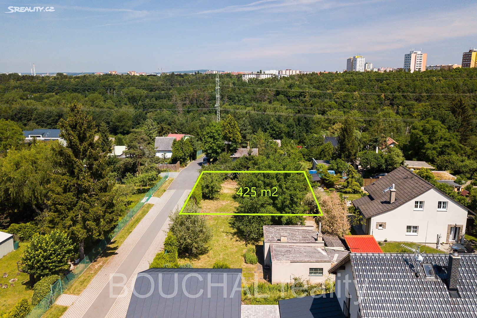 Prodej  stavebního pozemku 425 m², Prosincová, Plzeň - Litice