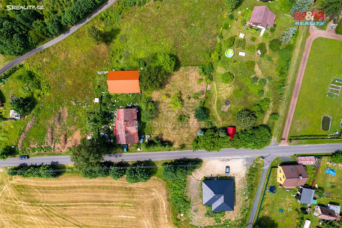 Prodej  stavebního pozemku 925 m², Rychnov u Jablonce nad Nisou, okres Jablonec nad Nisou