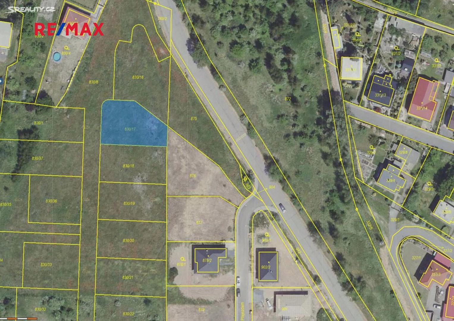 Prodej  stavebního pozemku 675 m², Stochov, okres Kladno