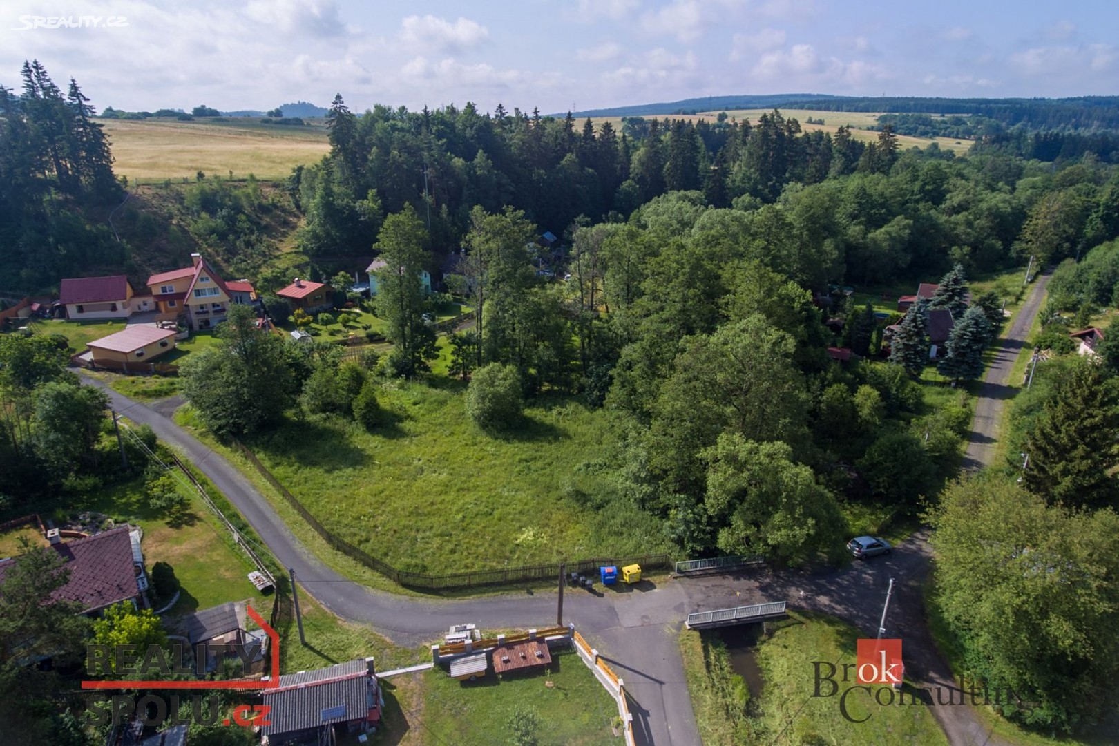 Prodej  stavebního pozemku 1 990 m², Stružná - Horní Tašovice, okres Karlovy Vary