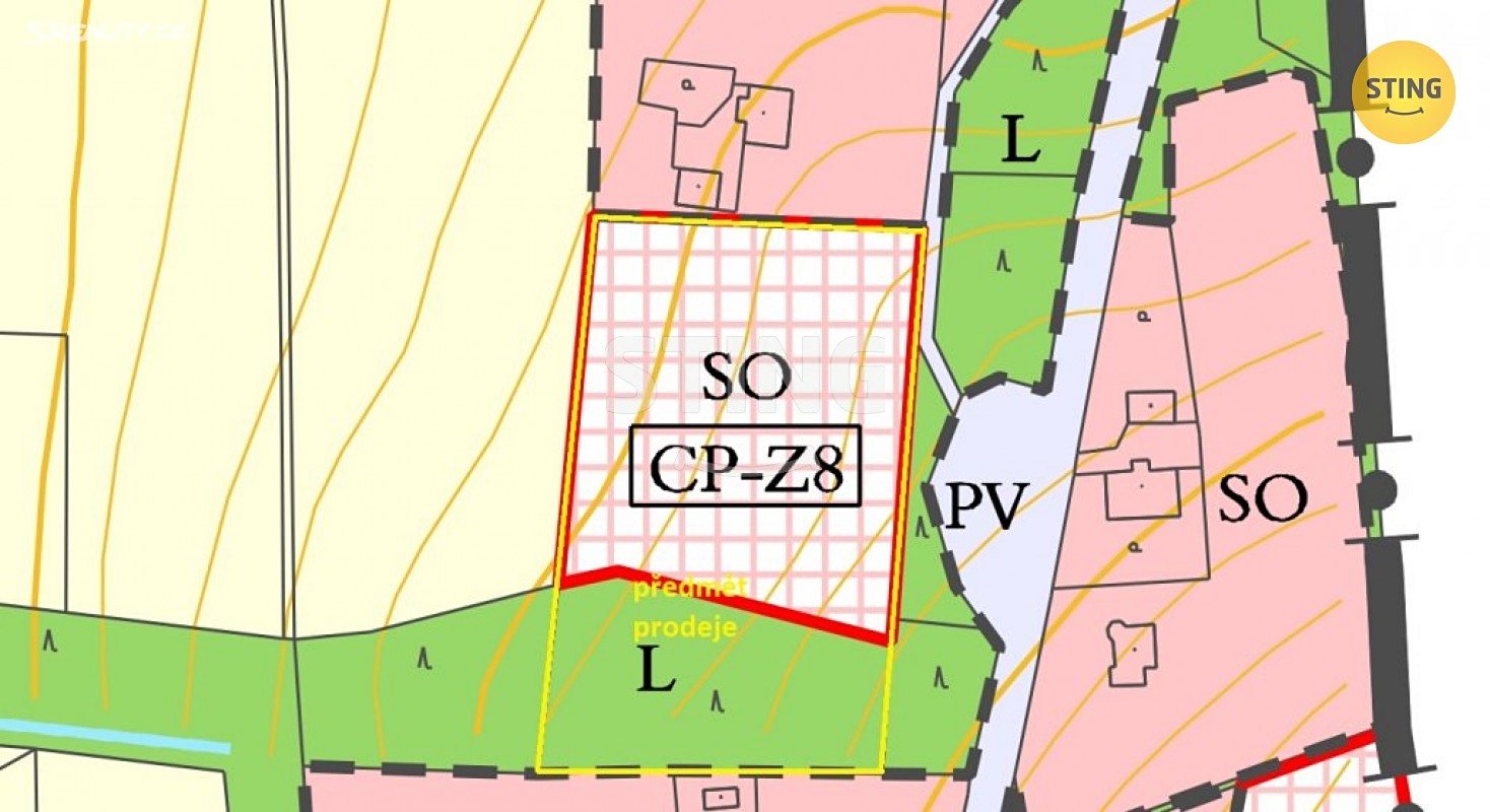 Prodej  stavebního pozemku 7 047 m², Třinec - Osůvky, okres Frýdek-Místek