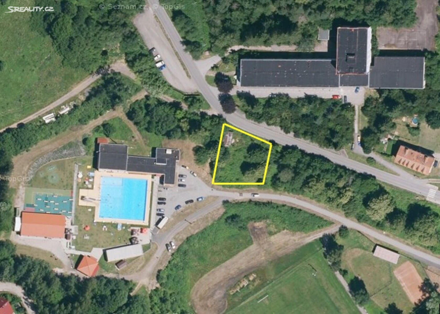 Prodej  stavebního pozemku 833 m², Větřní, okres Český Krumlov