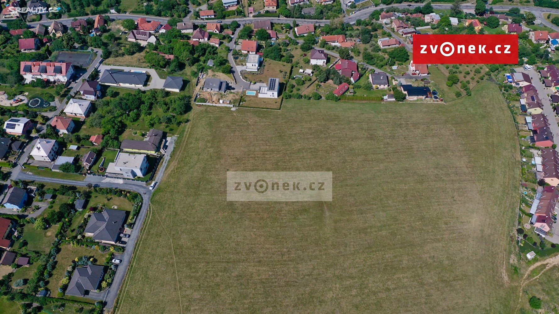 Prodej  stavebního pozemku 18 049 m², Nad Mezí, Zlín - Kudlov