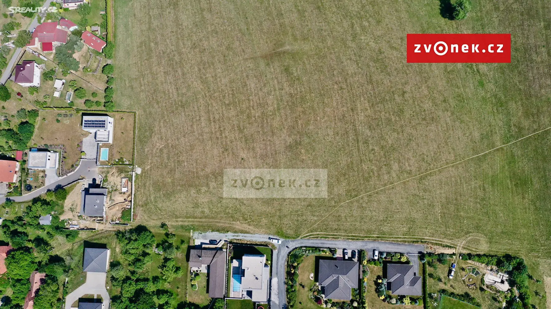 Prodej  stavebního pozemku 18 049 m², Nad Mezí, Zlín - Kudlov