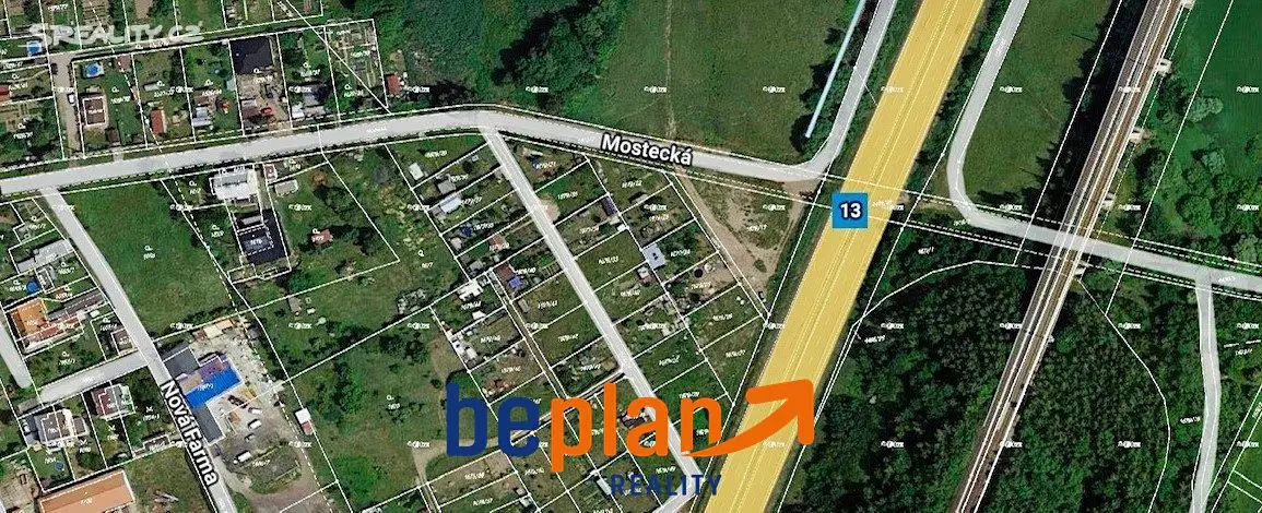 Prodej  komerčního pozemku 1 427 m², Jirkov, okres Chomutov
