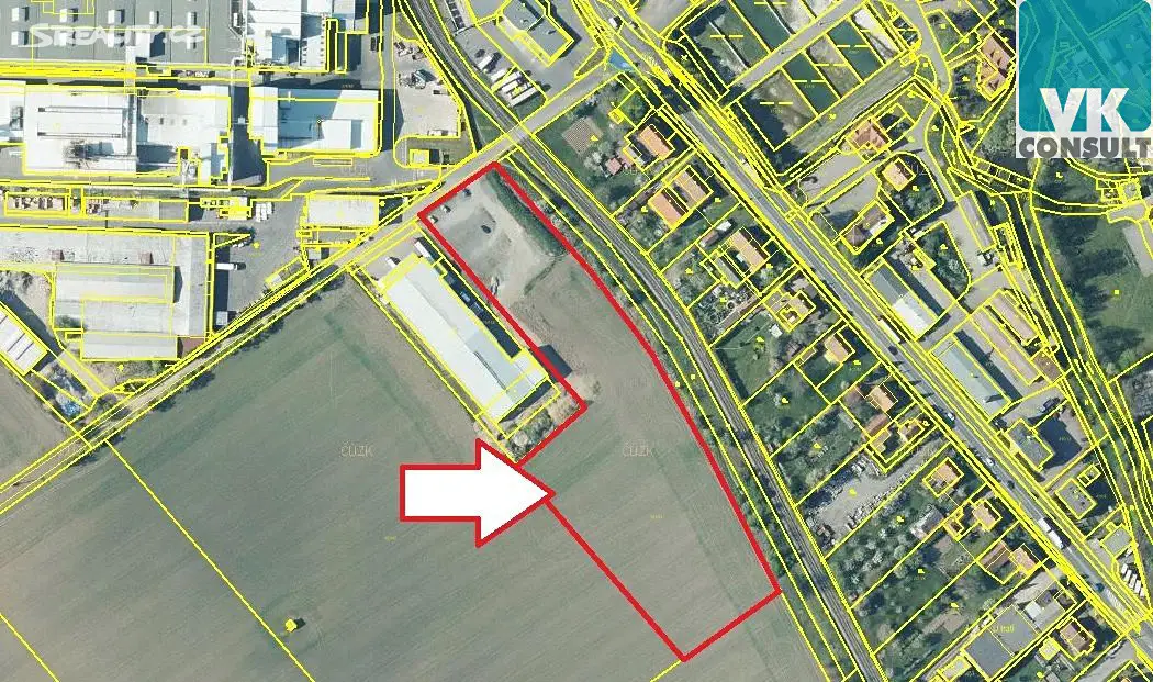 Prodej  komerčního pozemku 14 162 m², Sokolovská, Litomyšl