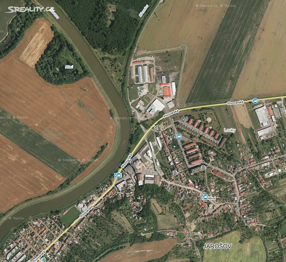 Prodej  komerčního pozemku 292 m², Uherské Hradiště - Jarošov, okres Uherské Hradiště