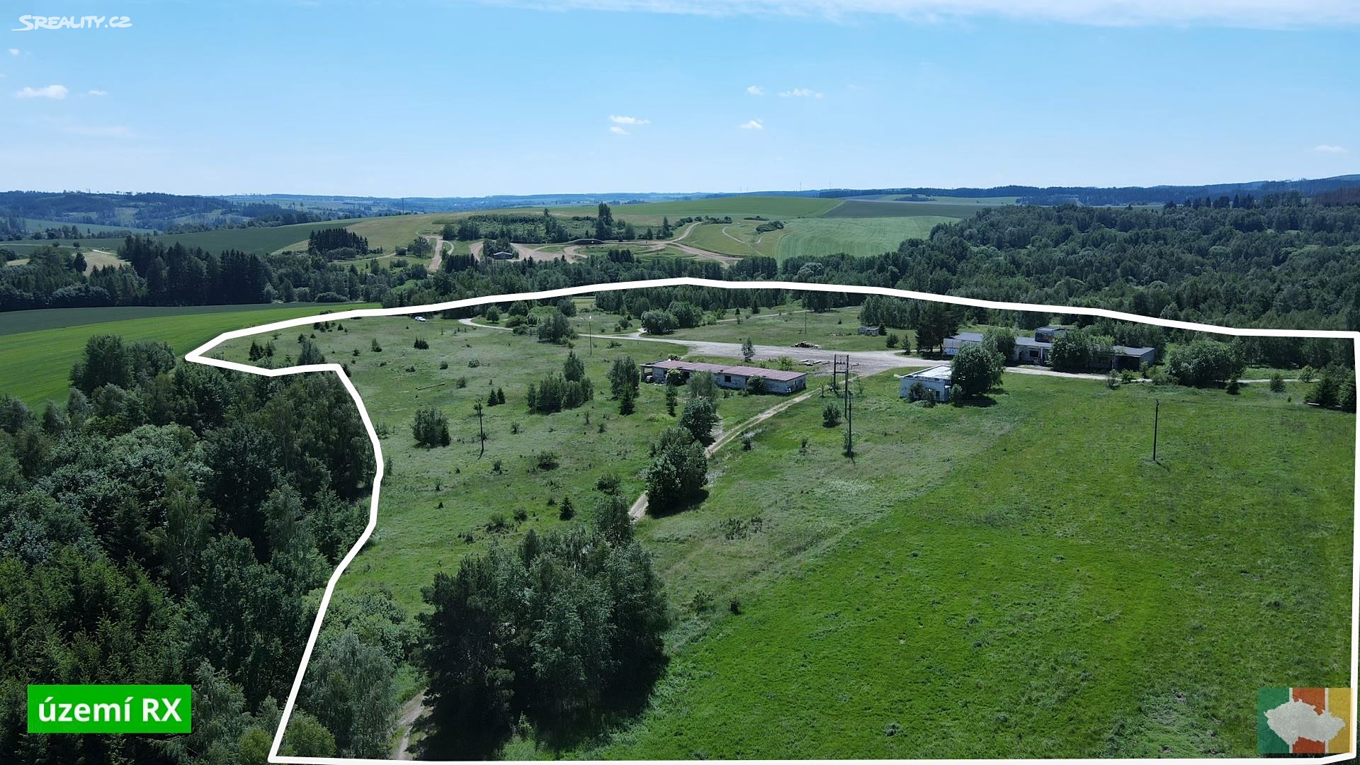 Prodej  komerčního pozemku 450 000 m², Vílanec, okres Jihlava