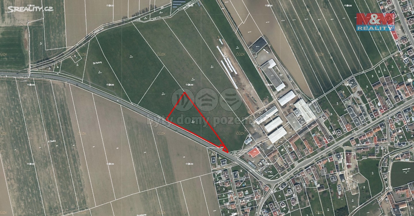 Prodej  komerčního pozemku 7 258 m², Volduchy, okres Rokycany