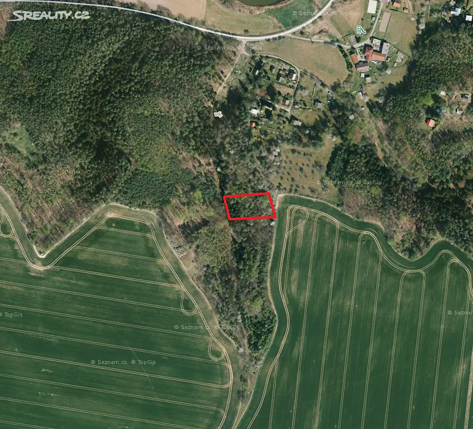Prodej  lesa 1 849 m², Kněžmost - Suhrovice, okres Mladá Boleslav