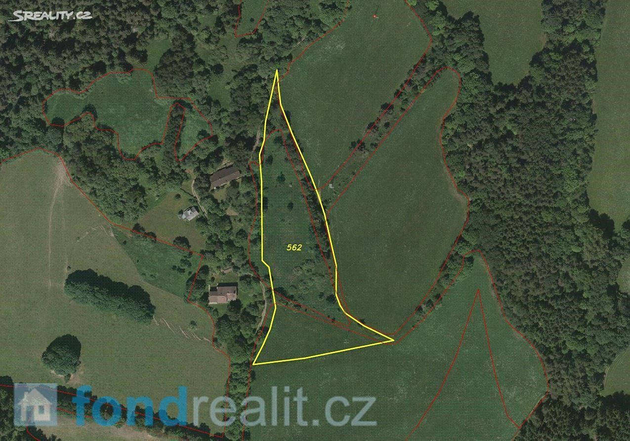 Prodej  pozemku 13 525 m², Hartmanice, okres Klatovy