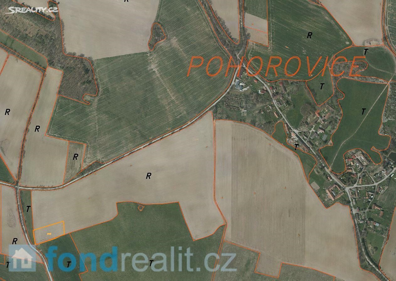 Prodej  pozemku 5 857 m², Pohorovice, okres Strakonice