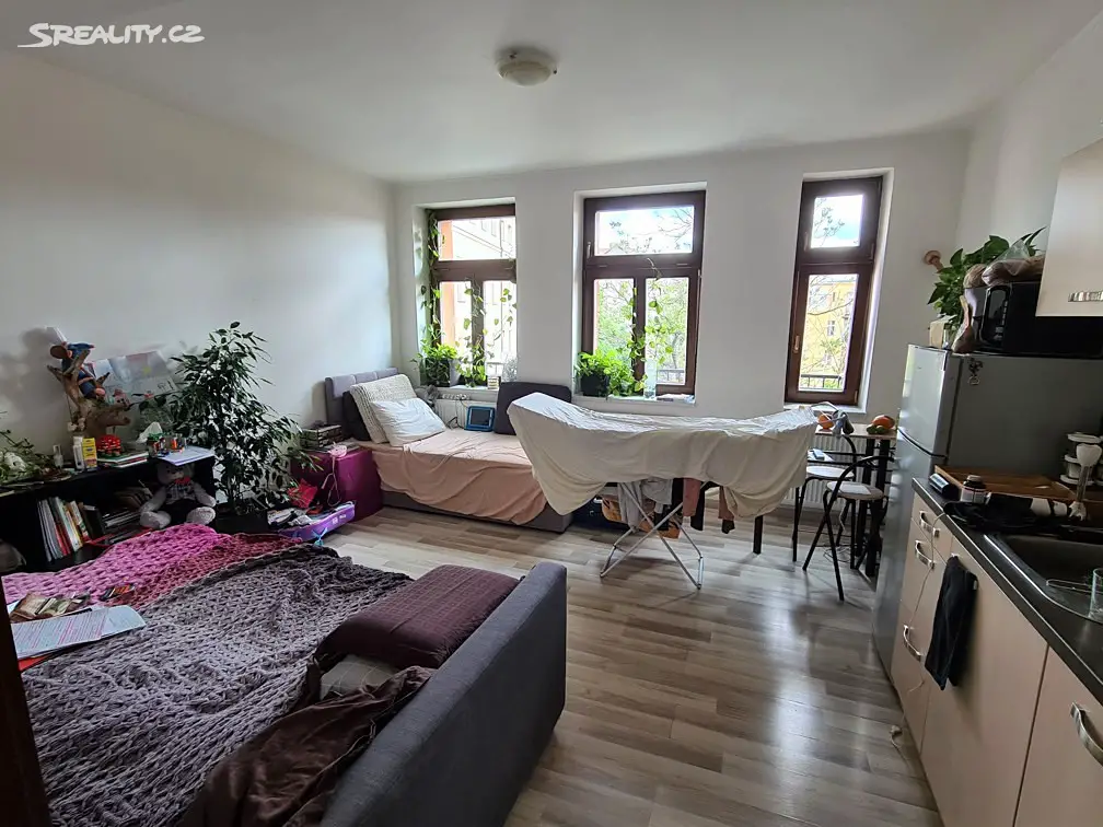 Pronájem bytu 1+kk 30 m², Jugoslávská, Praha 2 - Vinohrady