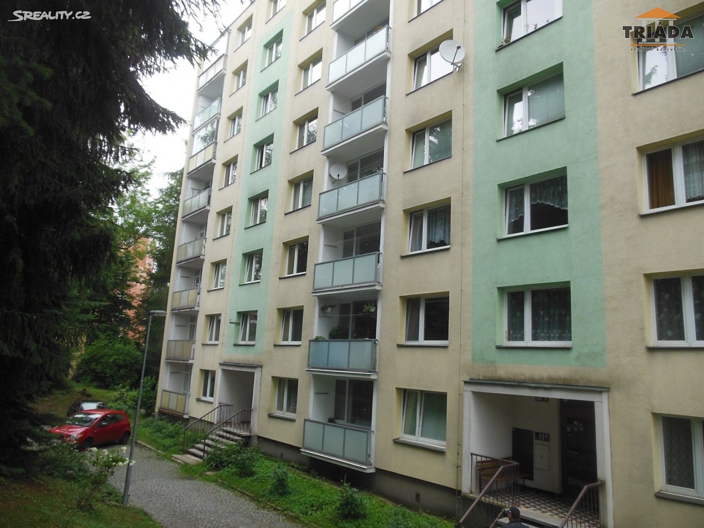 Pronájem bytu 2+1 50 m², Řetízková, Jablonec nad Nisou