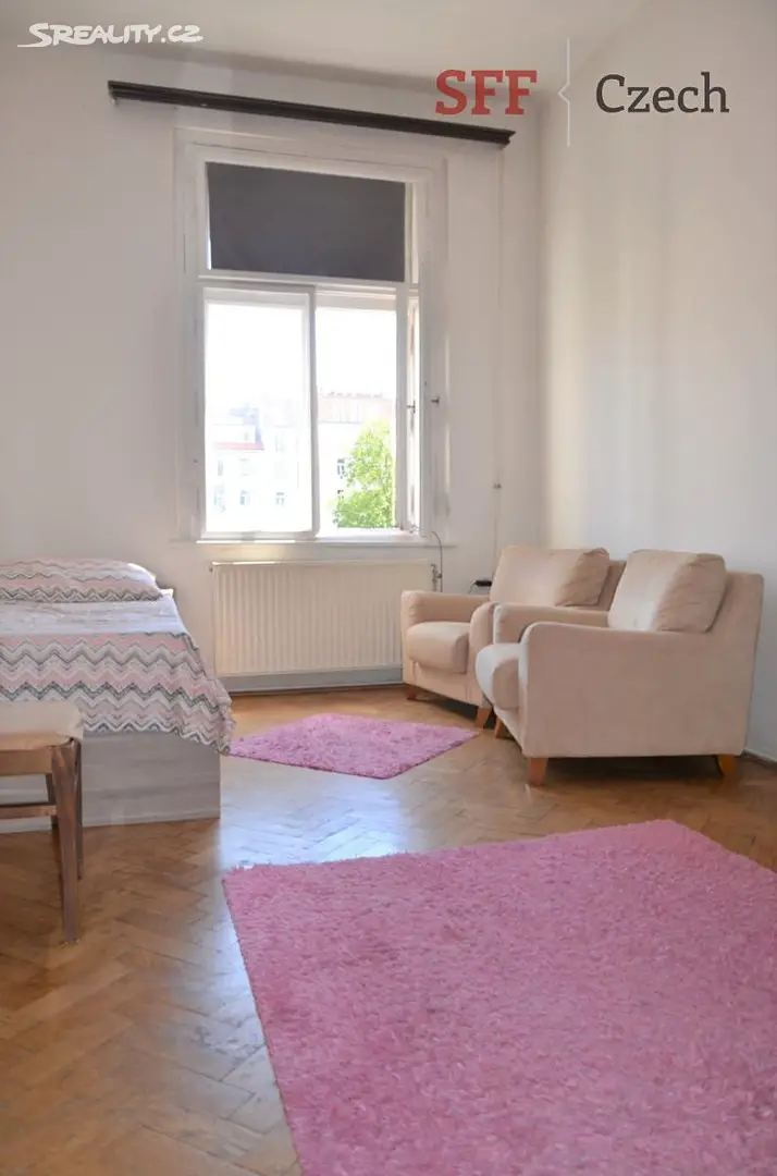 Pronájem bytu 2+1 57 m², Perunova, Praha 3 - Vinohrady