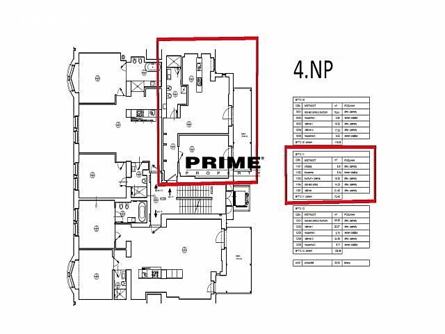 Pronájem bytu 2+kk 75 m², Laubova, Praha 3 - Vinohrady