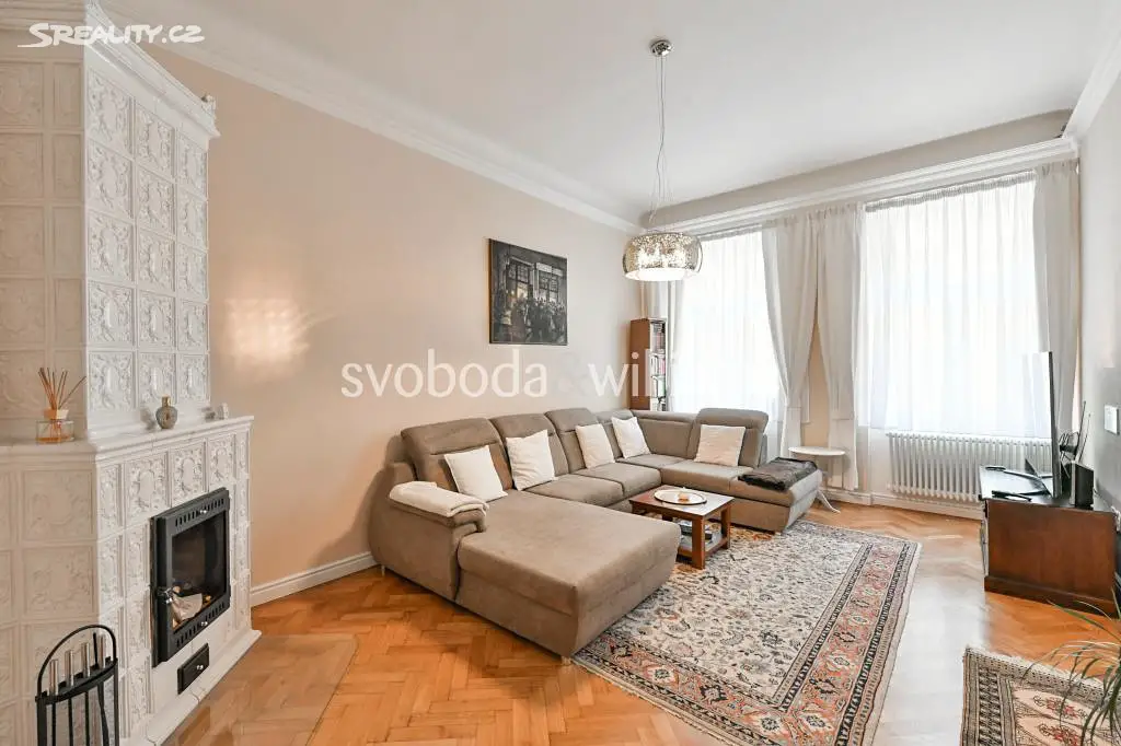 Pronájem bytu 3+1 107 m², Slezská, Praha 3 - Vinohrady