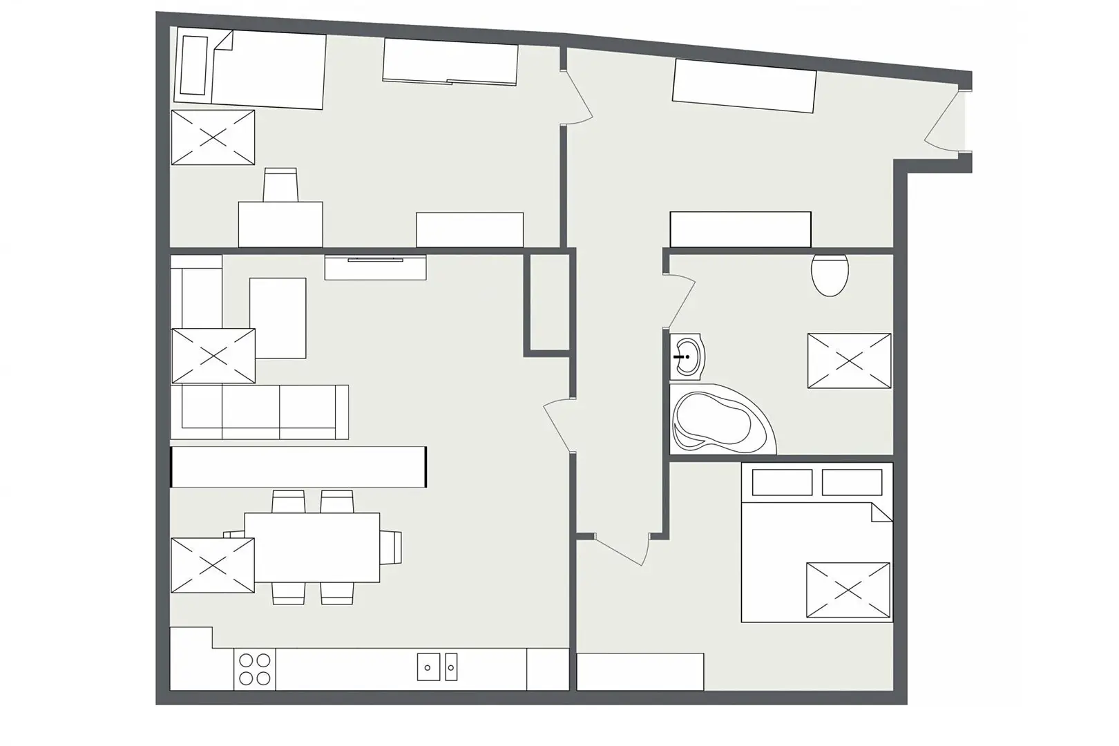 Pronájem bytu 3+kk 95 m², 17. listopadu, Bílovec