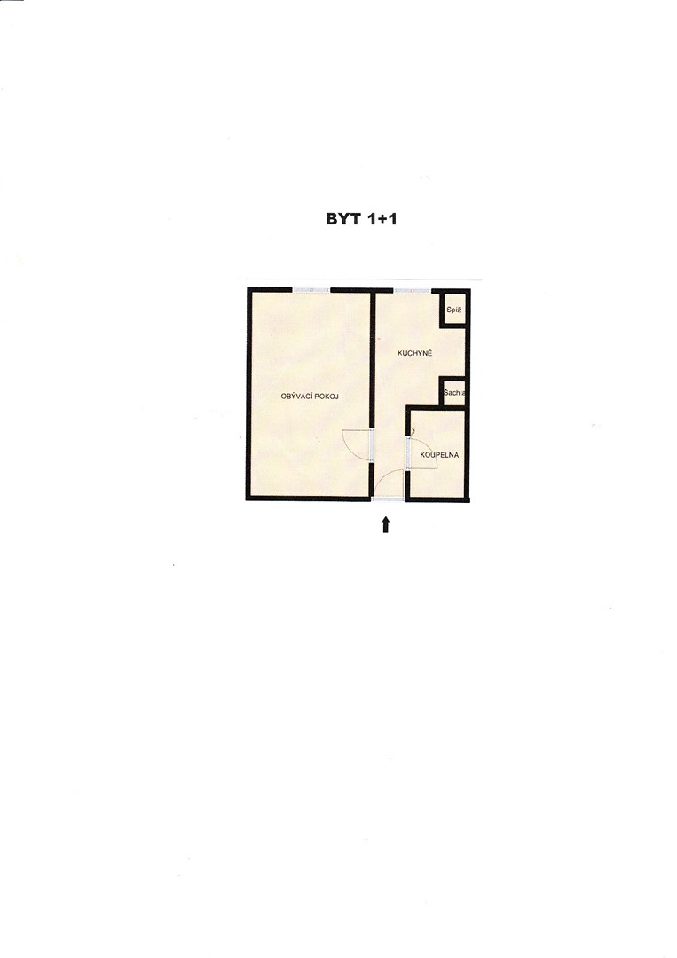 Prodej bytu 1+1 36 m², Okružní, Blansko