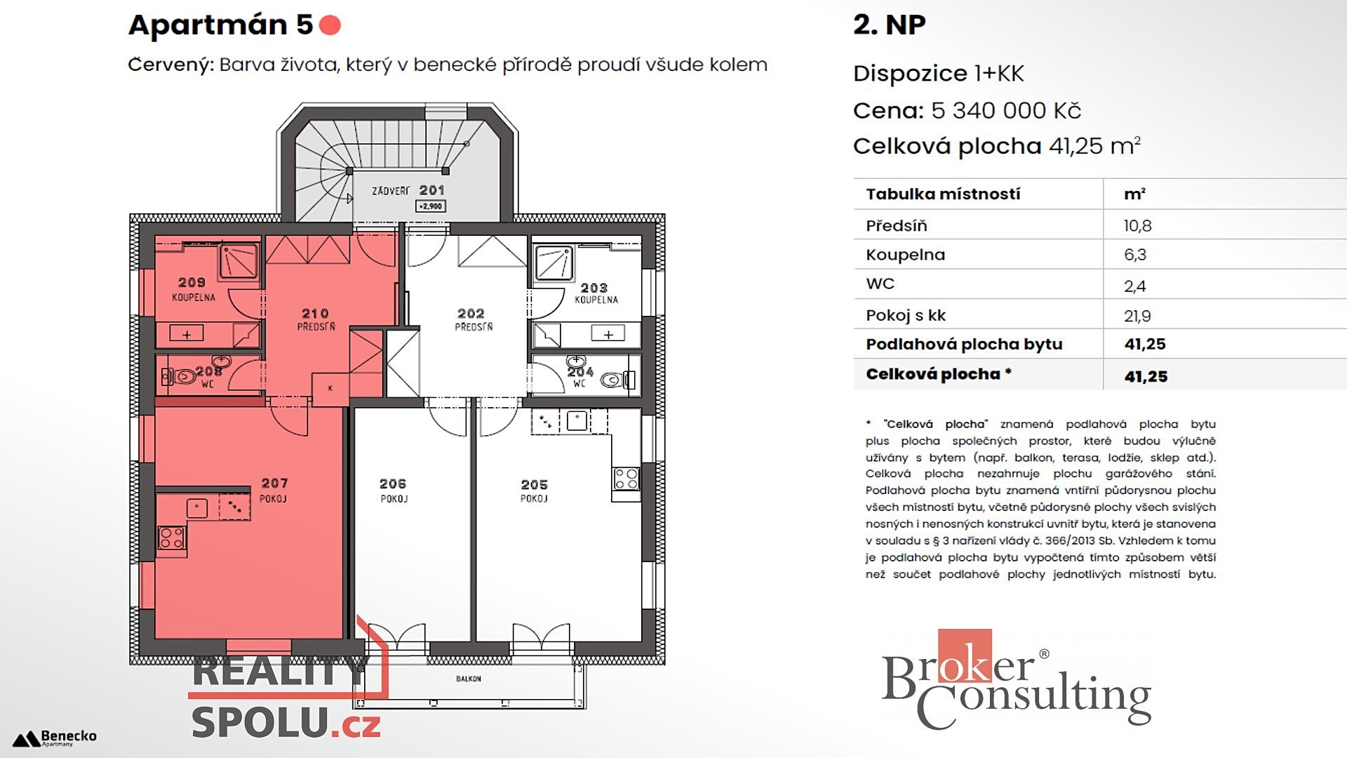 Prodej bytu 1+kk 41 m², Benecko, okres Semily