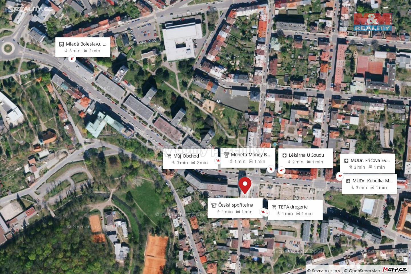 Prodej bytu 2+1 48 m², náměstí Republiky, Mladá Boleslav - Mladá Boleslav III