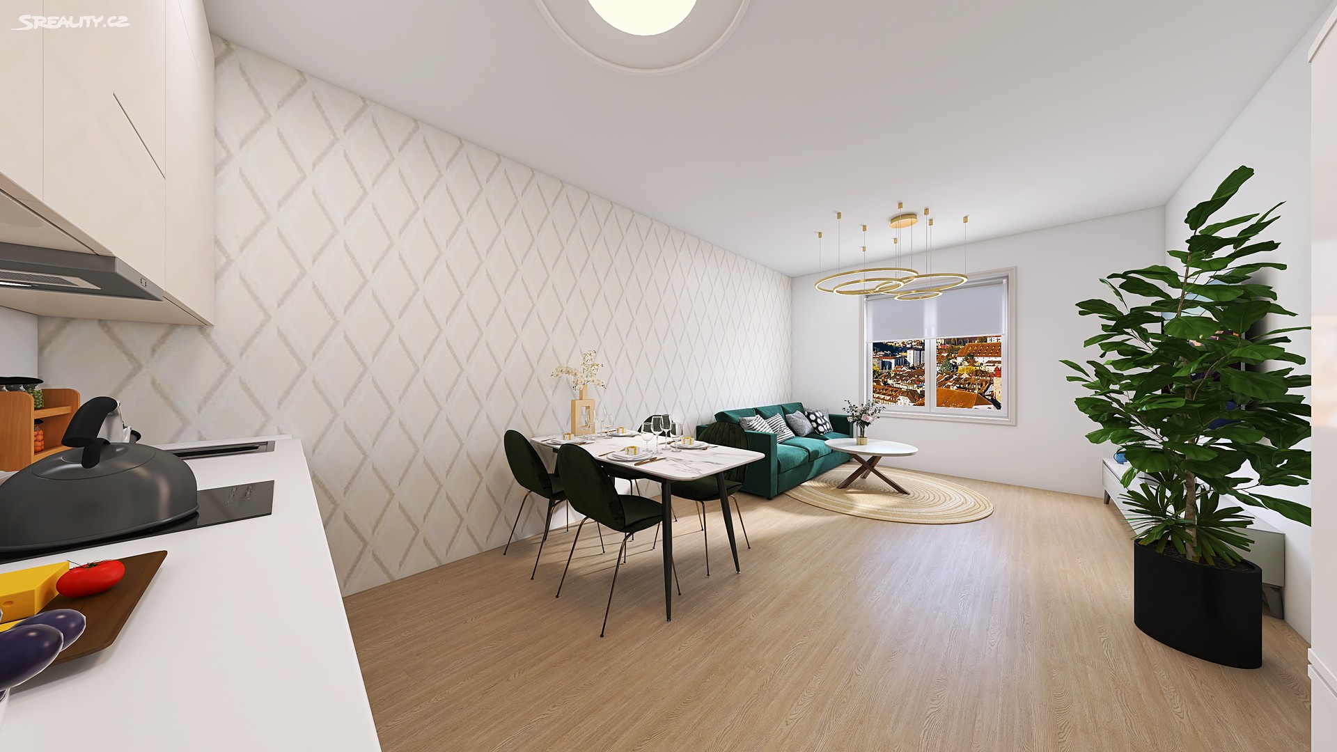 Prodej bytu 2+kk 48 m², Renneská třída, Brno - Štýřice