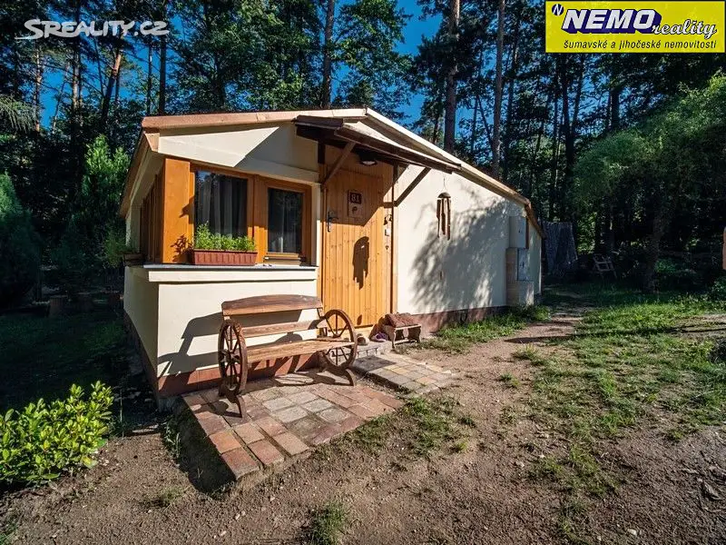 Prodej  chaty 35 m², pozemek 60 m², Římov - Dolní Stropnice, okres České Budějovice