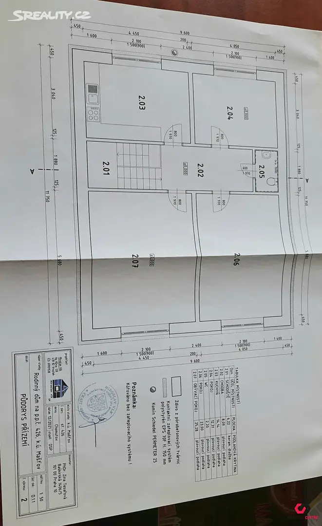 Prodej  rodinného domu 179 m², pozemek 778 m², Lesní, Mašťov