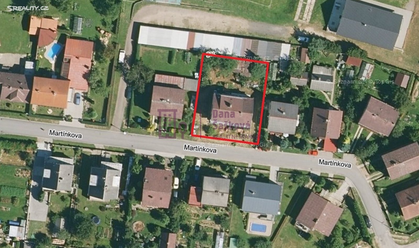 Prodej  rodinného domu 353 m², pozemek 797 m², Martínkova, Strmilov