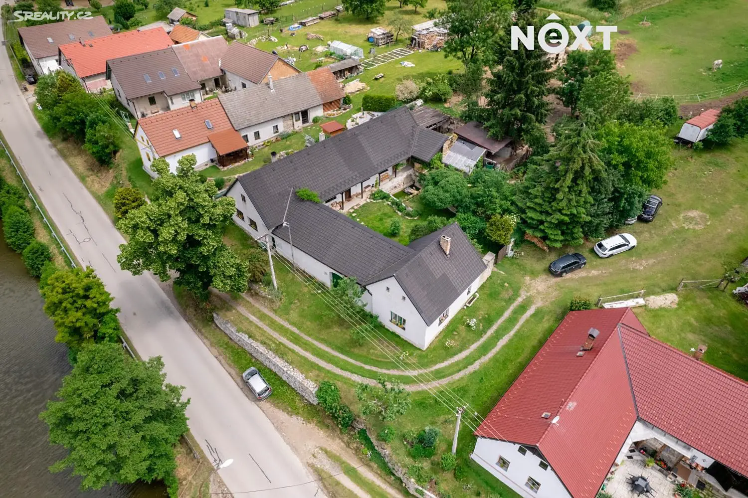 Prodej  zemědělské usedlosti 353 m², pozemek 5 345 m², Lodhéřov, okres Jindřichův Hradec