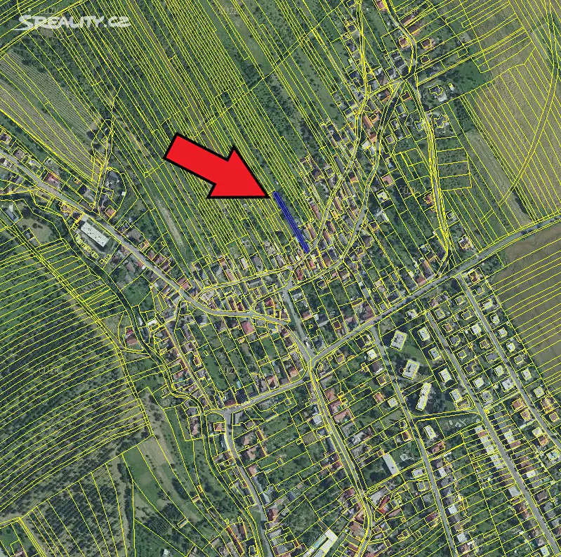 Prodej  stavebního pozemku 103 m², Buchlovice, okres Uherské Hradiště