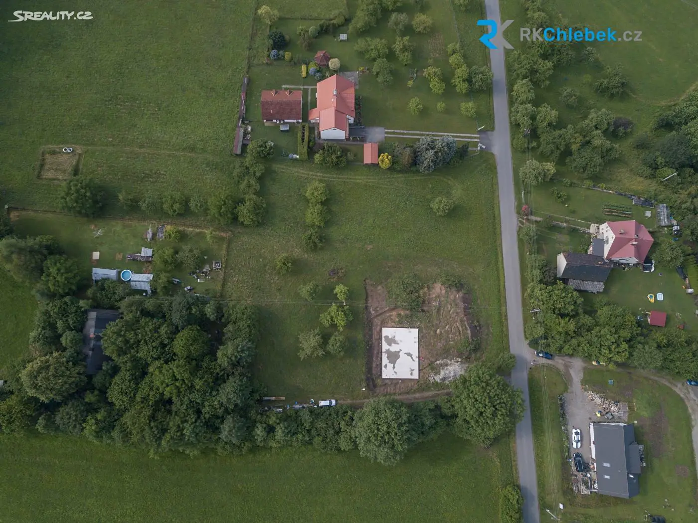 Prodej  stavebního pozemku 2 850 m², Horní Domaslavice, okres Frýdek-Místek