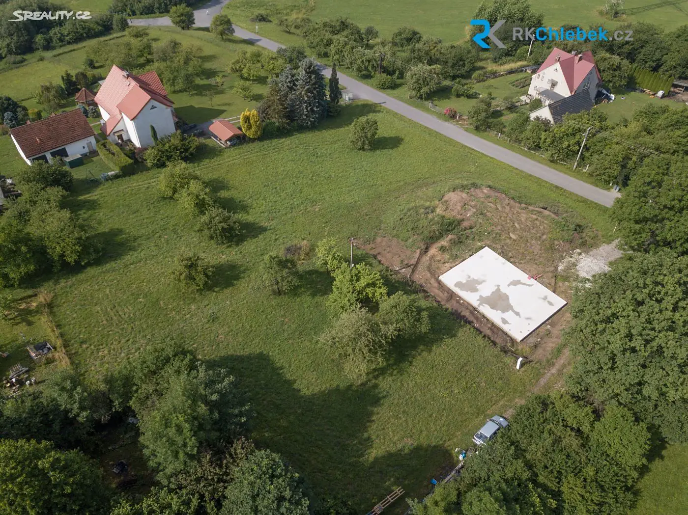 Prodej  stavebního pozemku 2 850 m², Horní Domaslavice, okres Frýdek-Místek