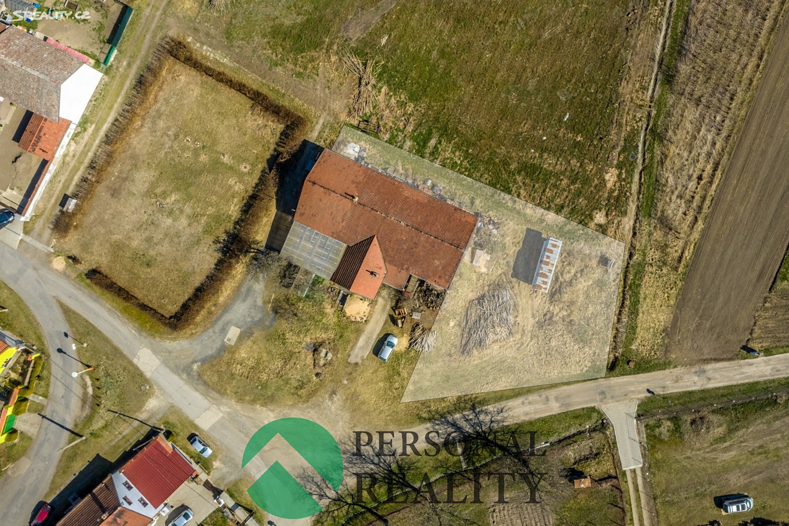 Prodej  stavebního pozemku 851 m², Krabčice - Vesce, okres Litoměřice