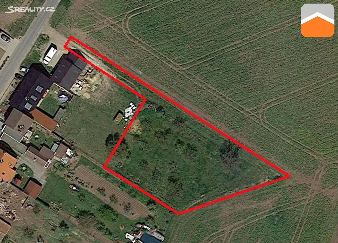 Prodej  stavebního pozemku 2 201 m², Lesonice, okres Znojmo